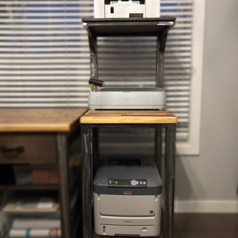 Printer crafter cart front